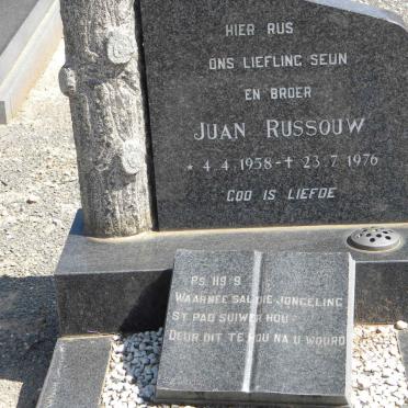 RUSSOUW Juan 1958-1976