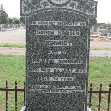 SCHMIDT Soren Hansen -1928