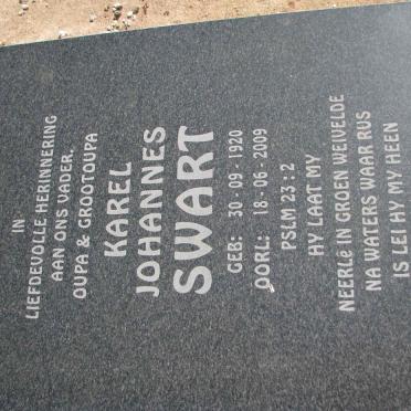 SWART Karel Johannes 1920-2009