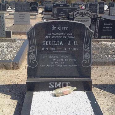 SMIT Cecilia J.H. 1915-1996
