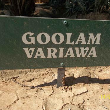 VARIAWA Goolam