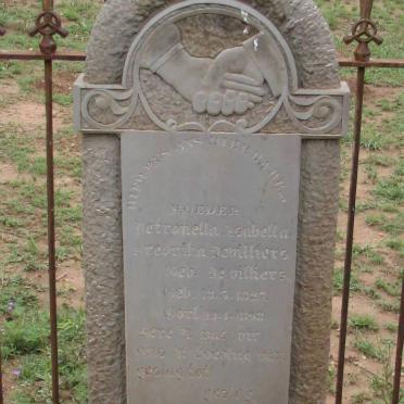 VILLIERS Petronella Isabella Fredrika, de nee De VILLIERS 1827-1898