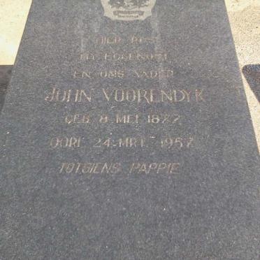 VOORENDYK John 1877-1957