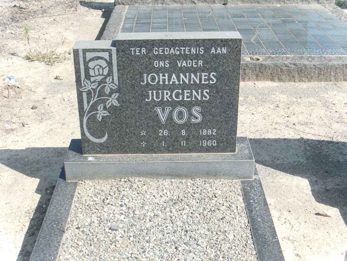 VOS Johannes Jurgens 1882-1960