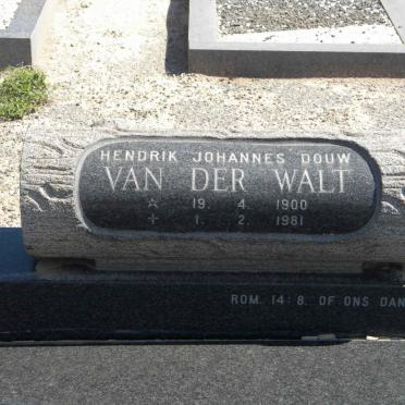WALT Hendrik Johannes Douw, van der 1900-1981