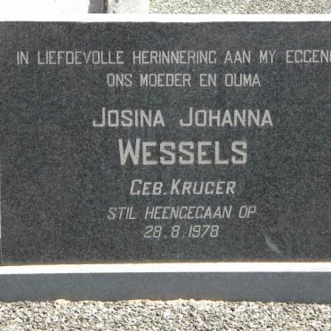 WESSELS Jacobus Nicolaas -1982 &amp; Josina Johanna KRUGER -1978