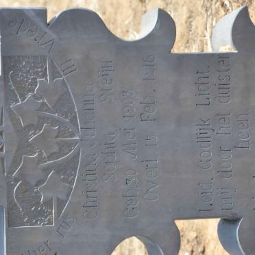 STEIJN Christina Johanna Sophia 1903-1916