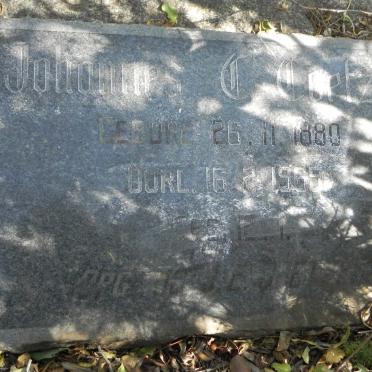 COETZEE Johannes C. 1880-1965