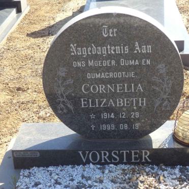 VORSTER Cornelia Elizabeth 1914-1999