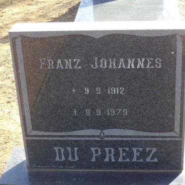 PREEZ Franz Johannes, du 1912-1979