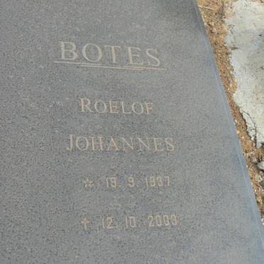 BOTES Roelof Johannes 1937-2003