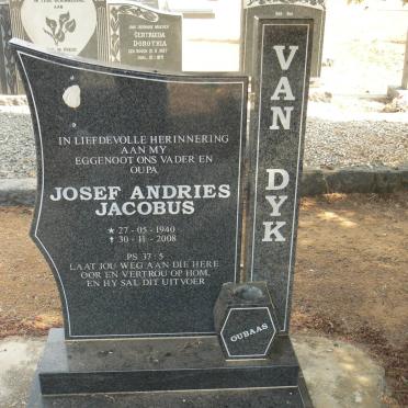 DYK Josef Andries Jacobus, van 1940-2008