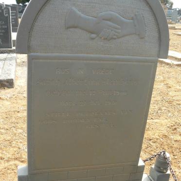 KLEINHANS Sarah Albertina 1900-1930