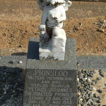 PRINSLOO Petrus Johannes Theobaltus 1963-1963