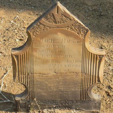 SITTERT Elizabeth Jacoba, van geb KOTZEE 1865-1930