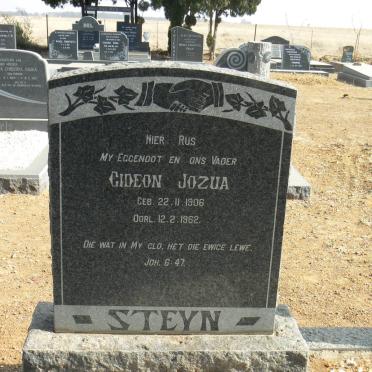 STEYN Gideon Jozua 1906-1962