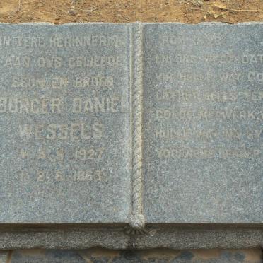 WESSELS Burger Daniel 1927-196?