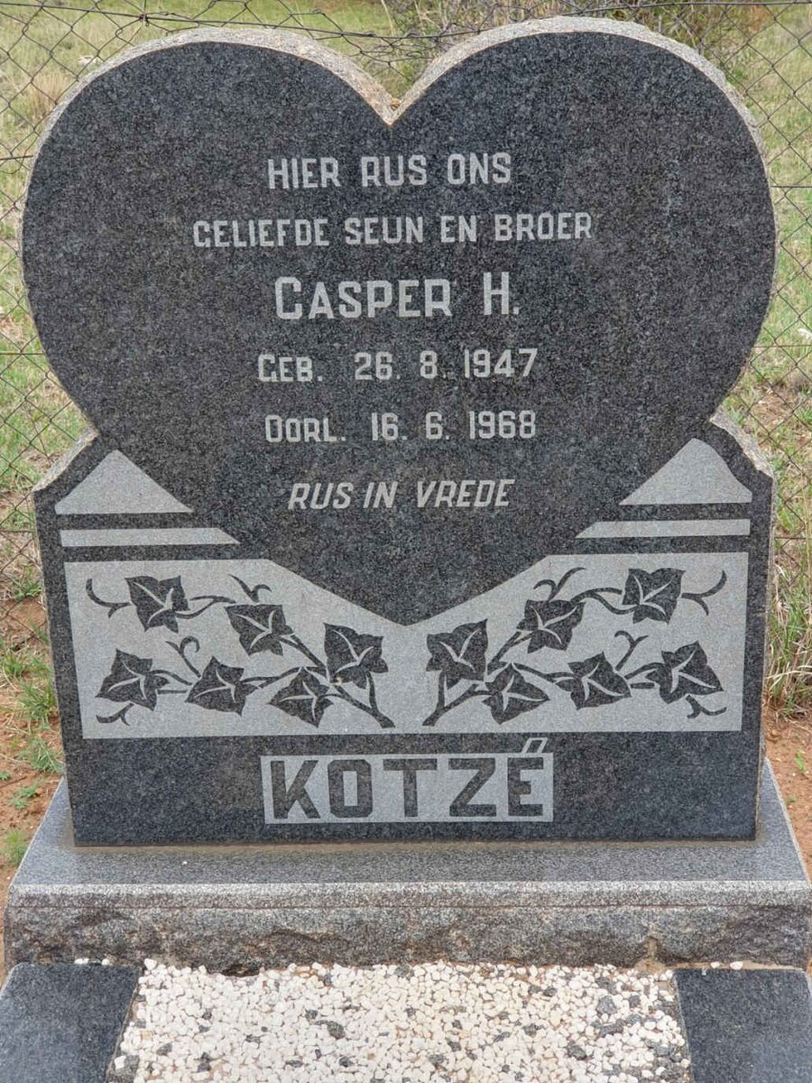 KOTZE Casper H. 1947-1968