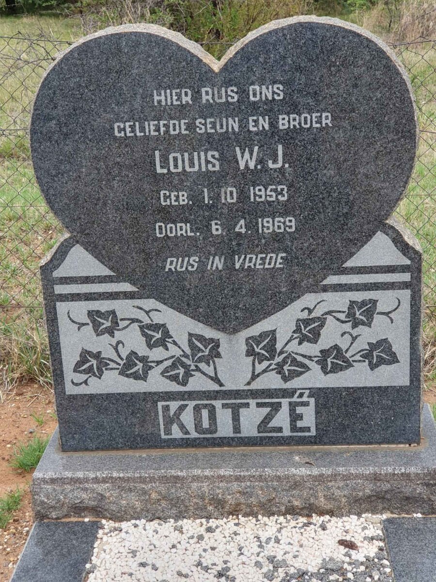 KOTZE Louis W.J. 1953-1969