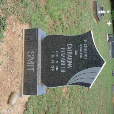 SMIT Catharina Elizabeth 1914-2001