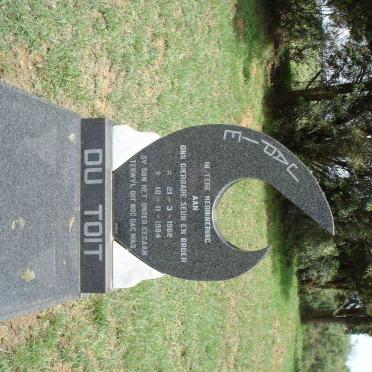 TOIT Japie, du 1962-1984