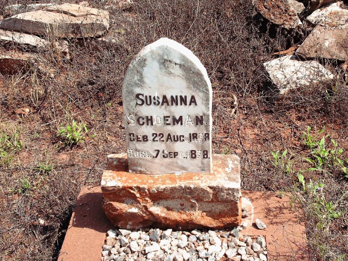 SCHOEMAN Susanna 1878-1878