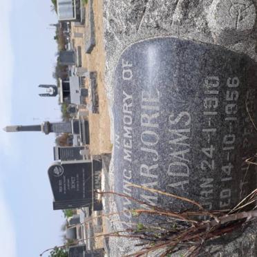 ADAMS Marjorie 1910-1956