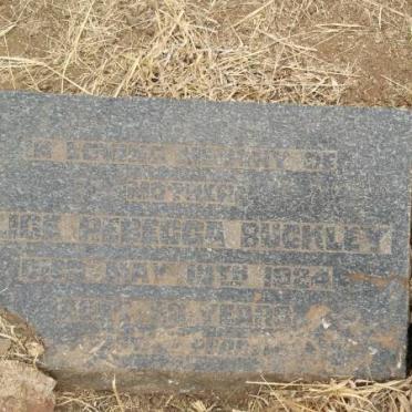 BUCKLEY Alice Rebecca -1924