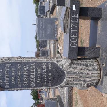 COETZEE Susanna Magdalena 1945-1958