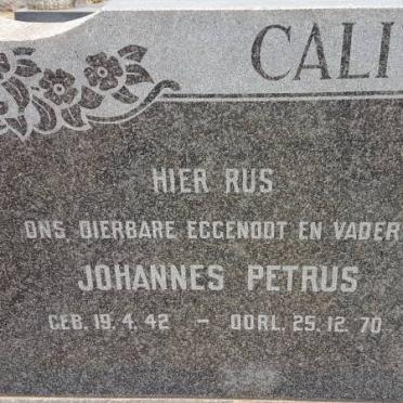 CALITZ Johannes Petrus 1942-1970