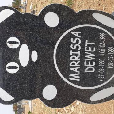 DEWET Marrissa 1995-1999