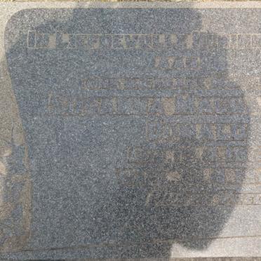 DONALD Susanna Magdalena 1862-1947