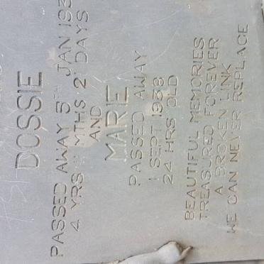 EGGAR Dossie -193? :: EGGAR Marie -1938