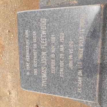 FLEETWOOD Thomas John 1884-1960