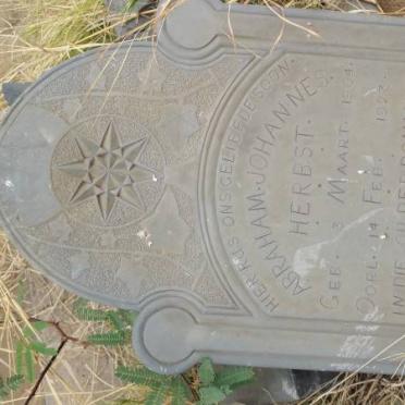 HERBST Abraham Johannes 1904-1923