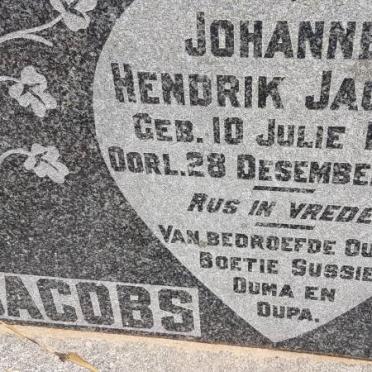 JACOBS Johannes Hendrik 1953-1953
