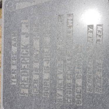 JANSEN Frederick J.J. 1925-1957