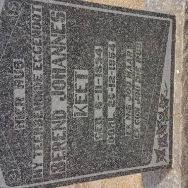 KEET Berend Johannes 1894-1954