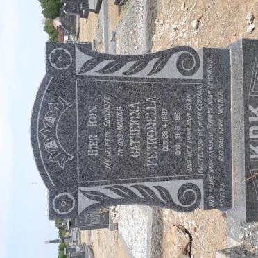 KOK Catherina Petronella 1887-1961