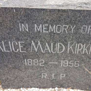 KIRKHAM Alice Maud 1882-1956