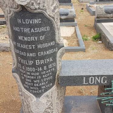 LONG Philip Brink 1900-1970