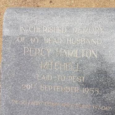 MITCHELL Percy Hamilton -1955