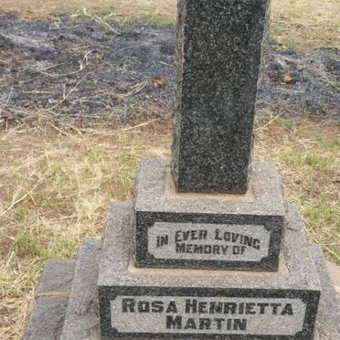 MARTIN Rosa Henrietta 1861-1933