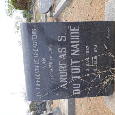 NAUDE Andreas S. du Toit 1897-1970