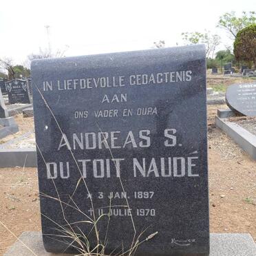 NAUDE Andreas S. du Toit 1897-1970