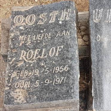 OOSTHUIZEN Roelof 1956-1971