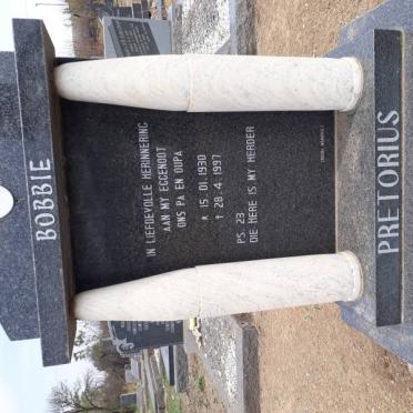 PRETORIUS Bobbie 1930-1997