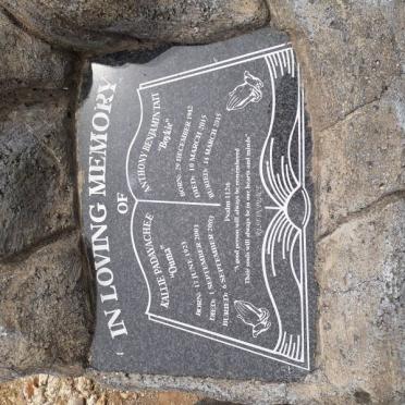 PADAYACHEE Kallie 1923-2003 :: TAIT Anthony Benjamin 1942-2015