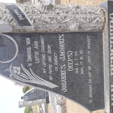 RENSBURG Johannes Jacobus, van 1934-1962