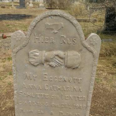 SCHUTTE Anna Catharina nee VENTER 1886-1949
